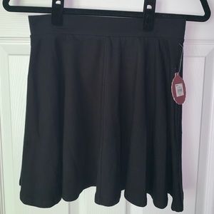 Black Skater Skirt